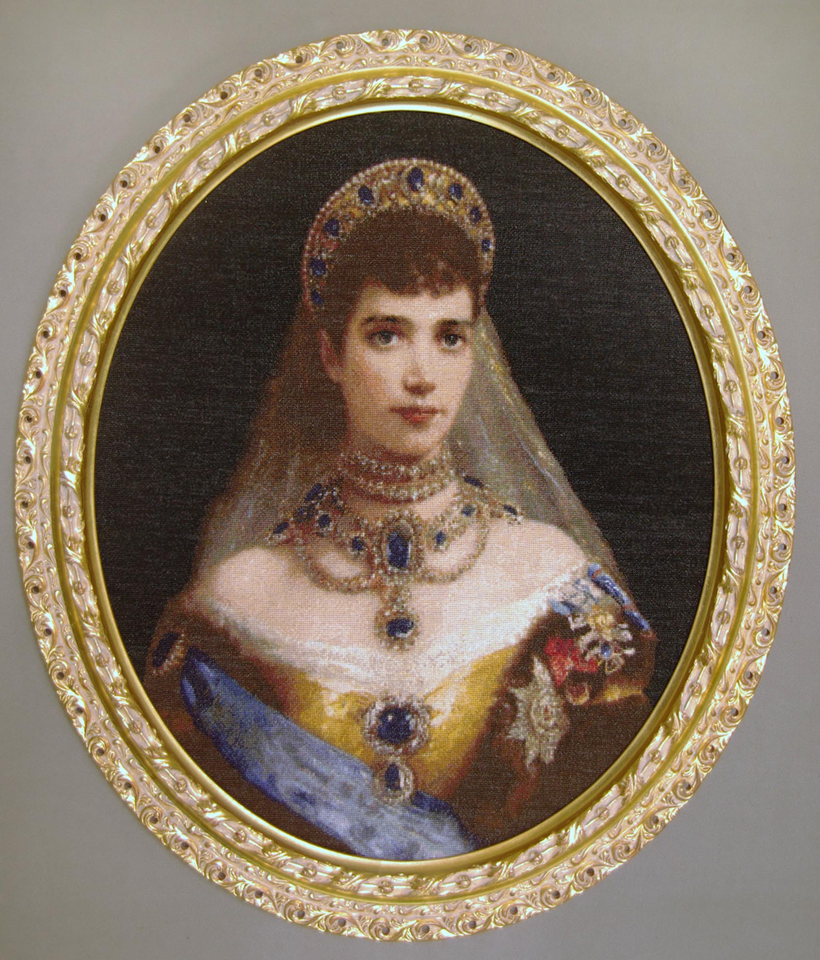 Портрет Марии Федоровны. Жены Александра III